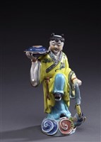 寒山拾得(1人)藏品圖，第1張